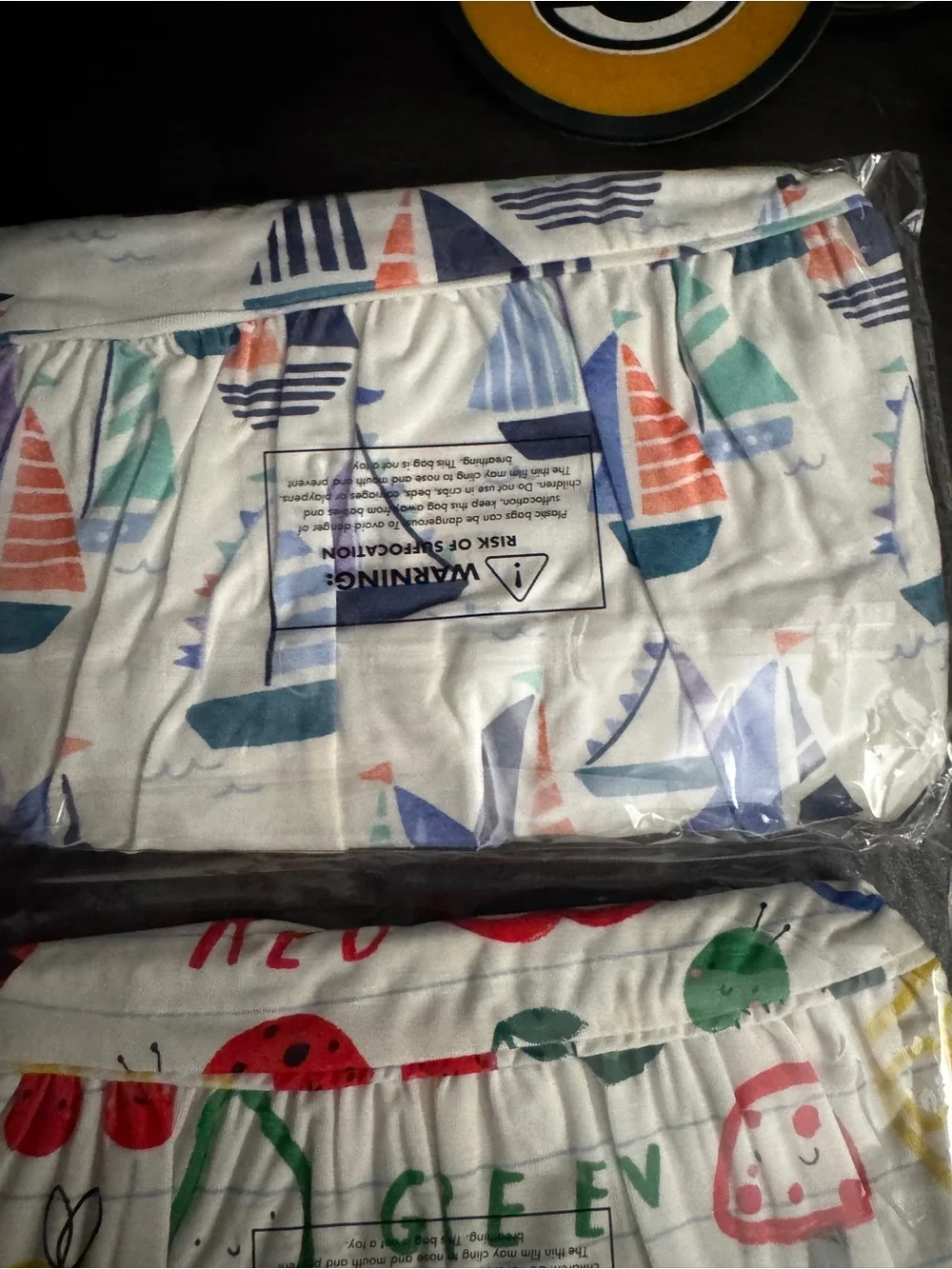 Set of 2 Little Sleepies Bubble Rompers 18-24M NIB Seas the Day & Coloring Crew